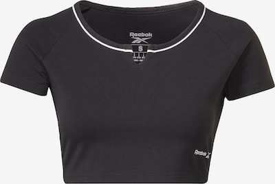 Reebok T-shirt fonctionnel en noir / blanc, Vue avec produit