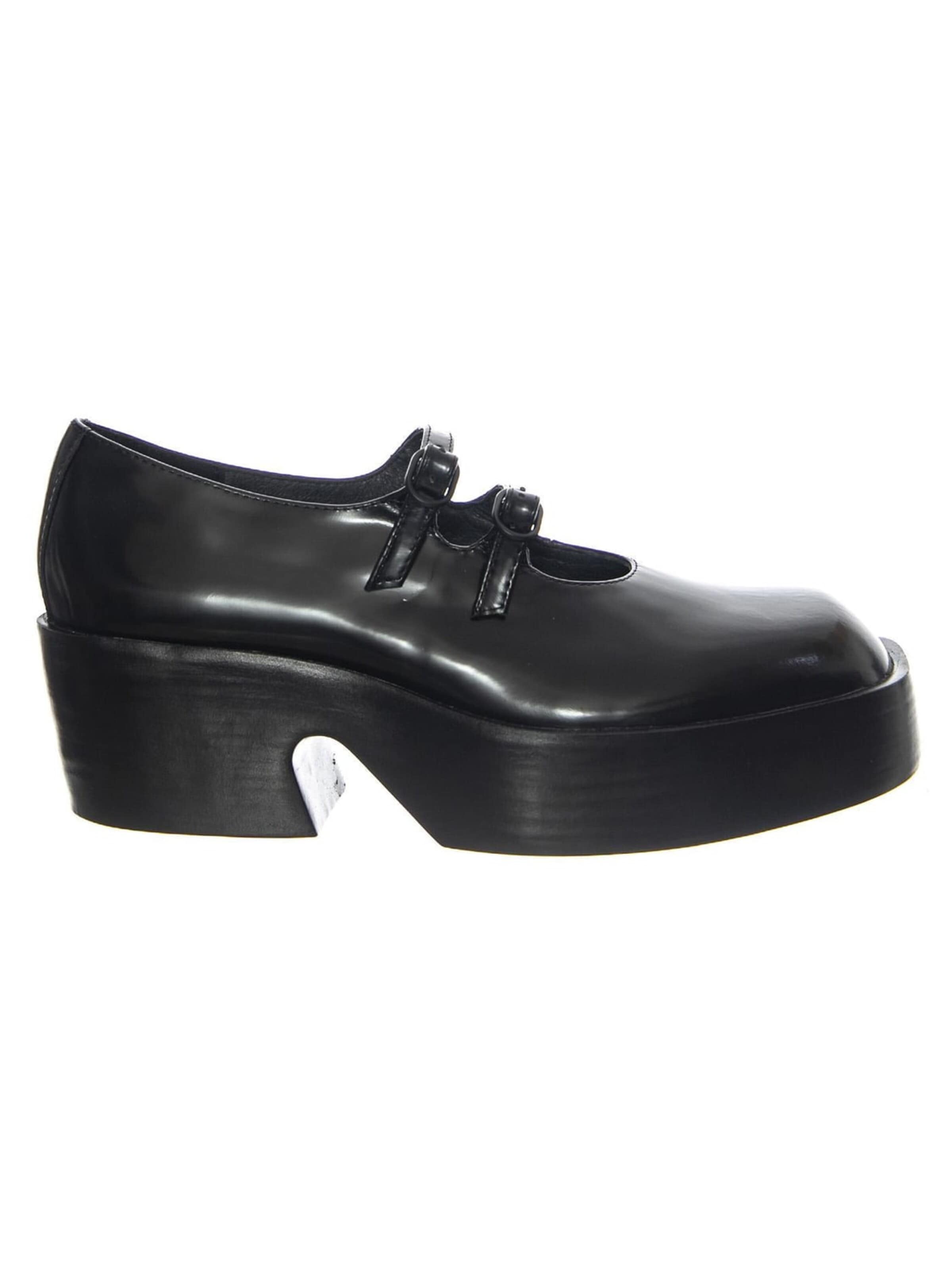CAMPER Mokassin 'Mimi Negro / Billie Negro Shiny' i sort: forside