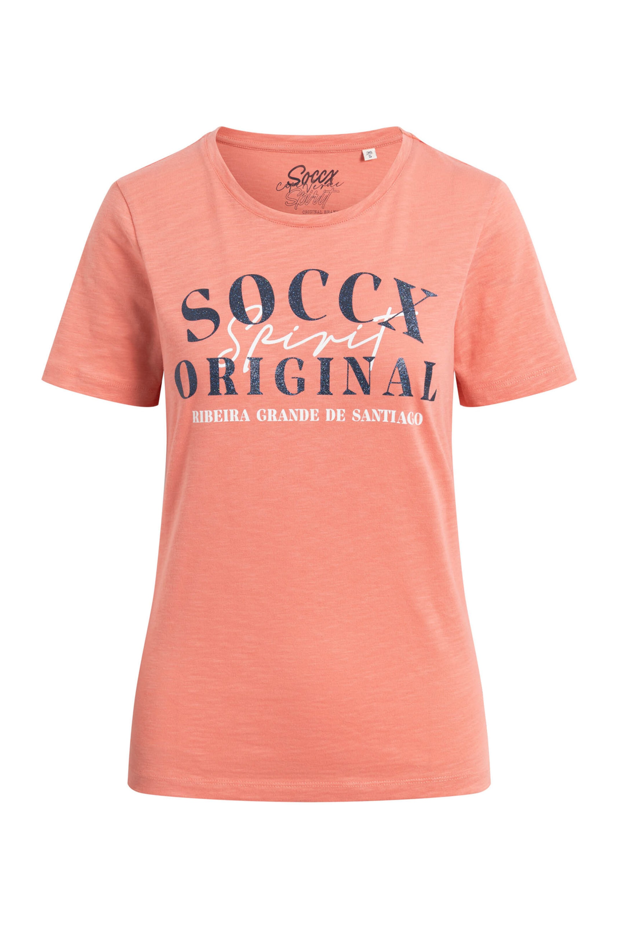 Soccx Shirt in Orange: Vorderseite