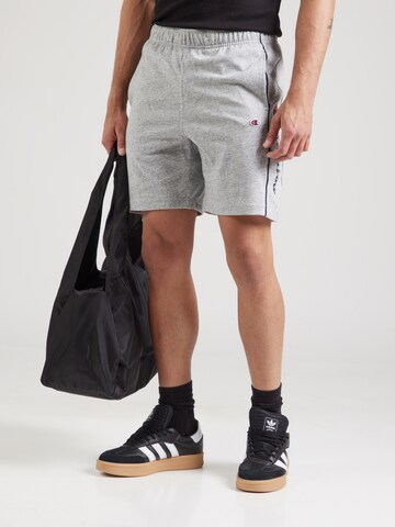 regular Pantaloni di Champion Authentic Athletic Apparel in grigio: frontale