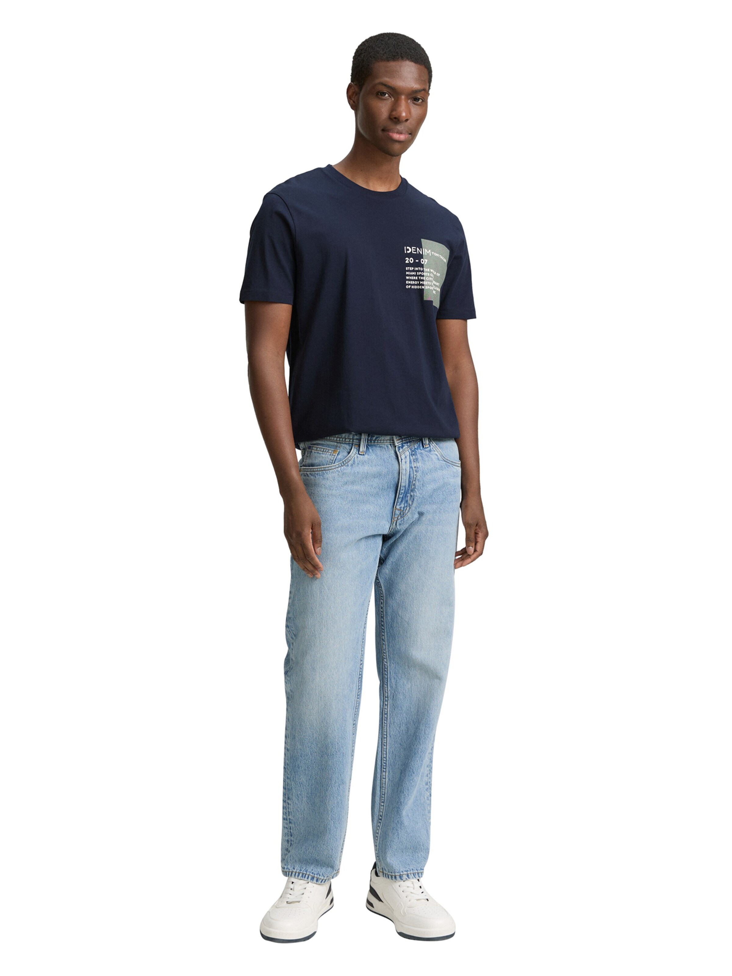 TOM TAILOR DENIM Футболка в Синий