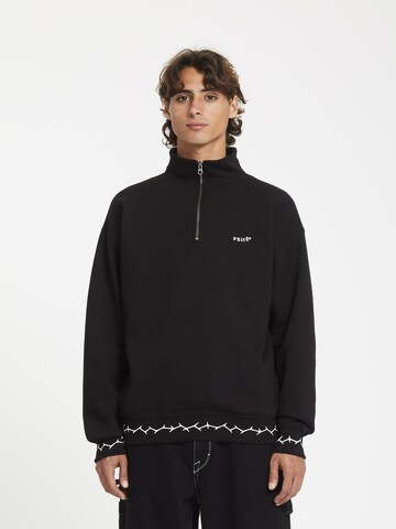 Volcom Sweatshirt 'MOCKLOV CREW ' in Black: front