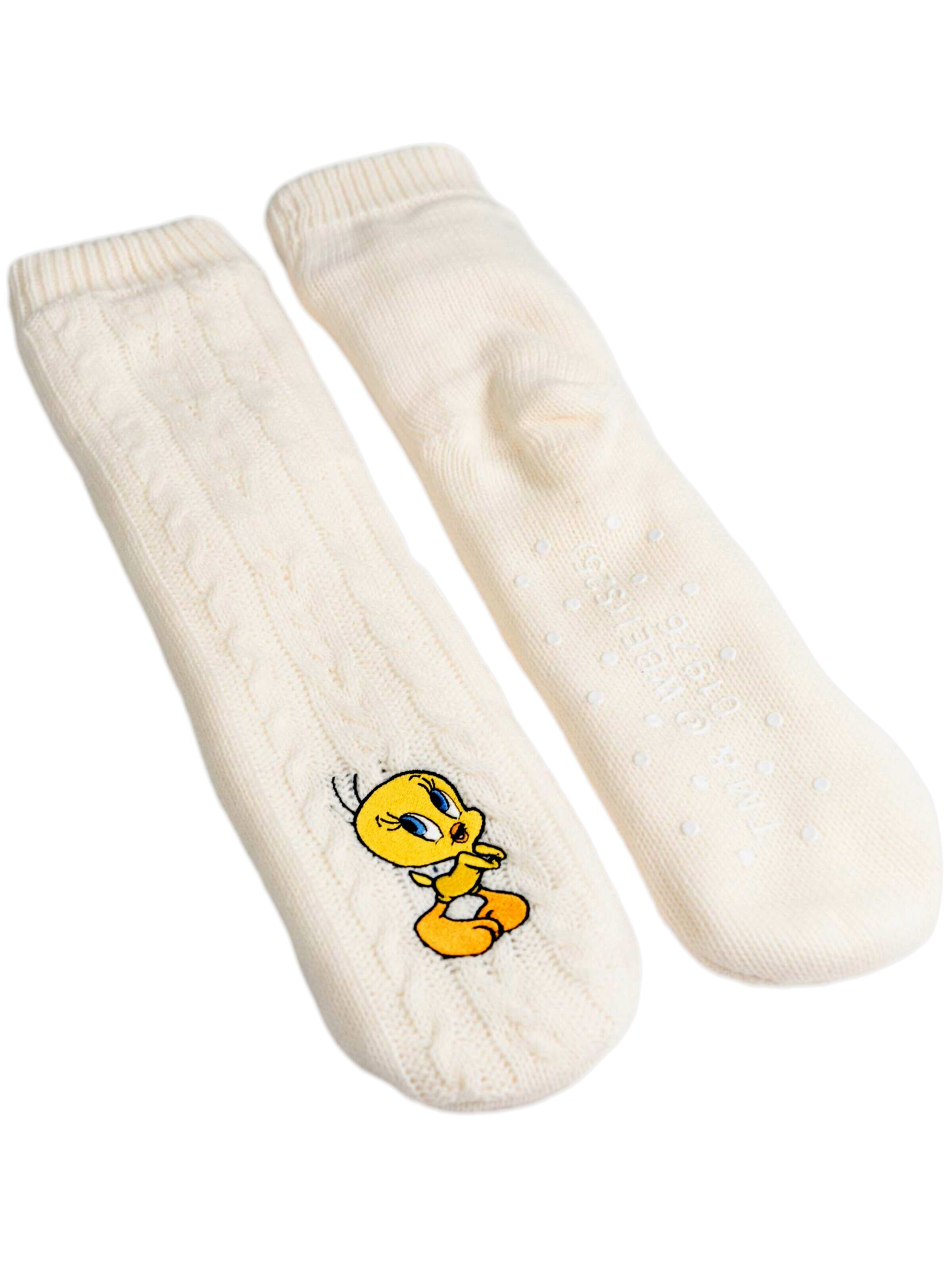 Looney Tunes Socks in White