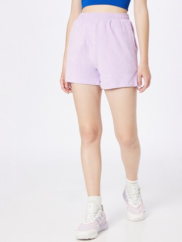 LMTD Regular Shorts 'HERY' in Lila: predná strana