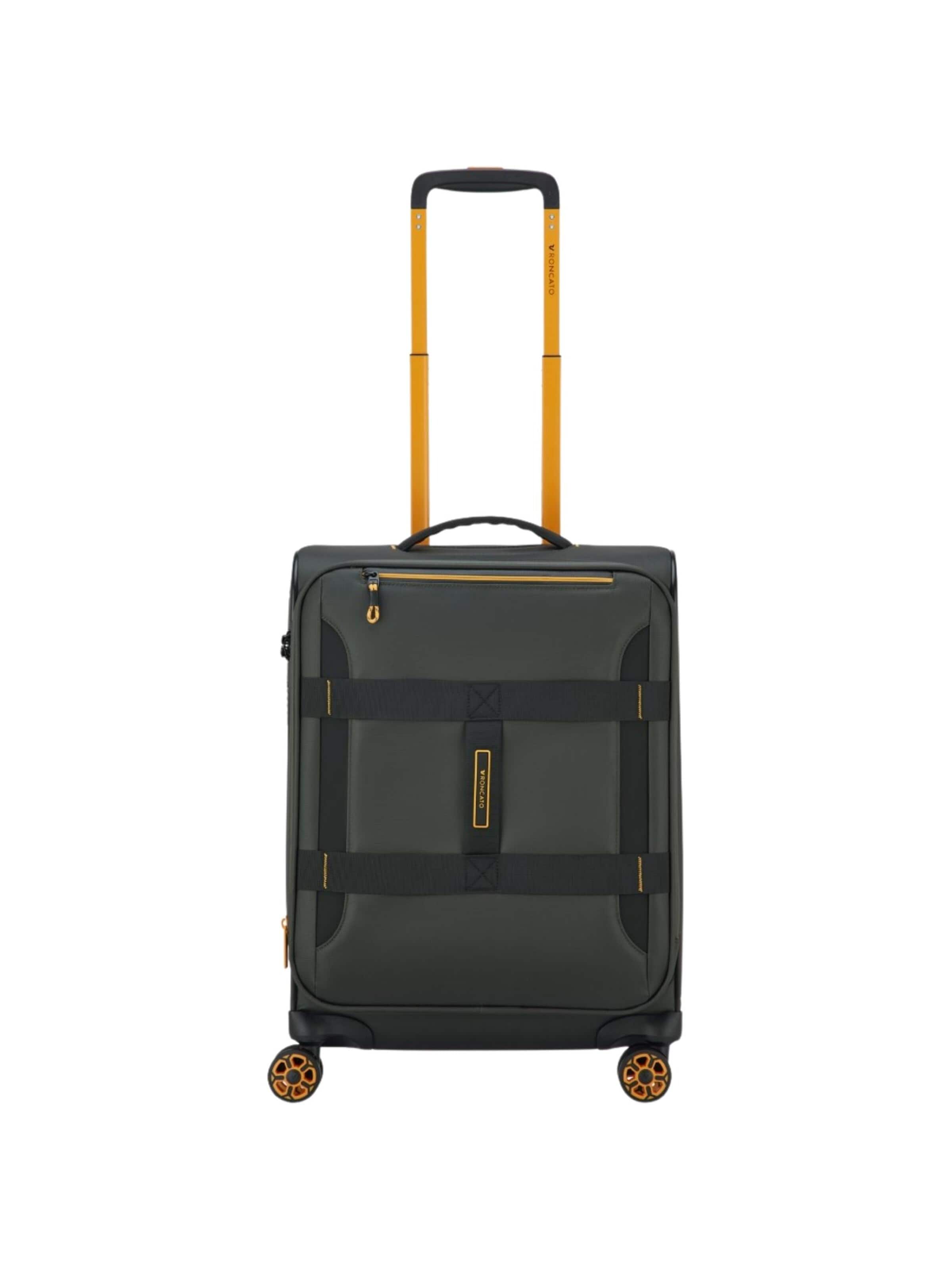 Trolley di Roncato in verde: frontale
