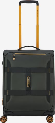 Trolley di Roncato in verde: frontale