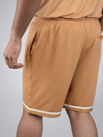 PANTONECLO Boardshorts 'Pantoneclo Men’s Gym Shorts' in Geel