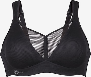 ANITA Bustier BH 'air control DeltaPad' in Schwarz: Vorderseite