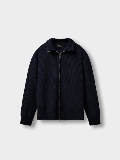 Burocs Knit Cardigan in M in Navy, Item view