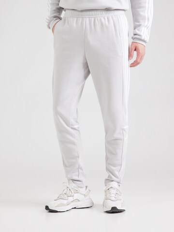 Tapered Pantaloni sportivi 'Squadra 25' di ADIDAS PERFORMANCE in grigio: frontale