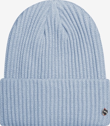 SAMAYA Beanie 'BAILIE' in Blue: front