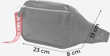 ALPHA INDUSTRIES Bæltetaske i sort