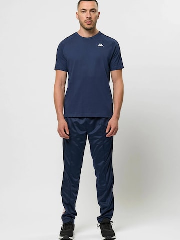 Coupe slim Pantalon 'Banda Astoria' KAPPA en bleu