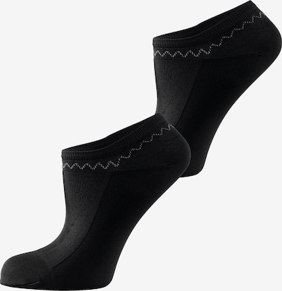 Nur Die Sneakersocken ' Schuh ' in 38-40 in schwarz, Produktansicht
