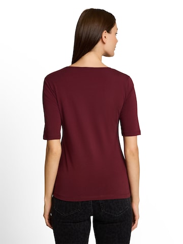 TOM TAILOR T-Shirt in Rot