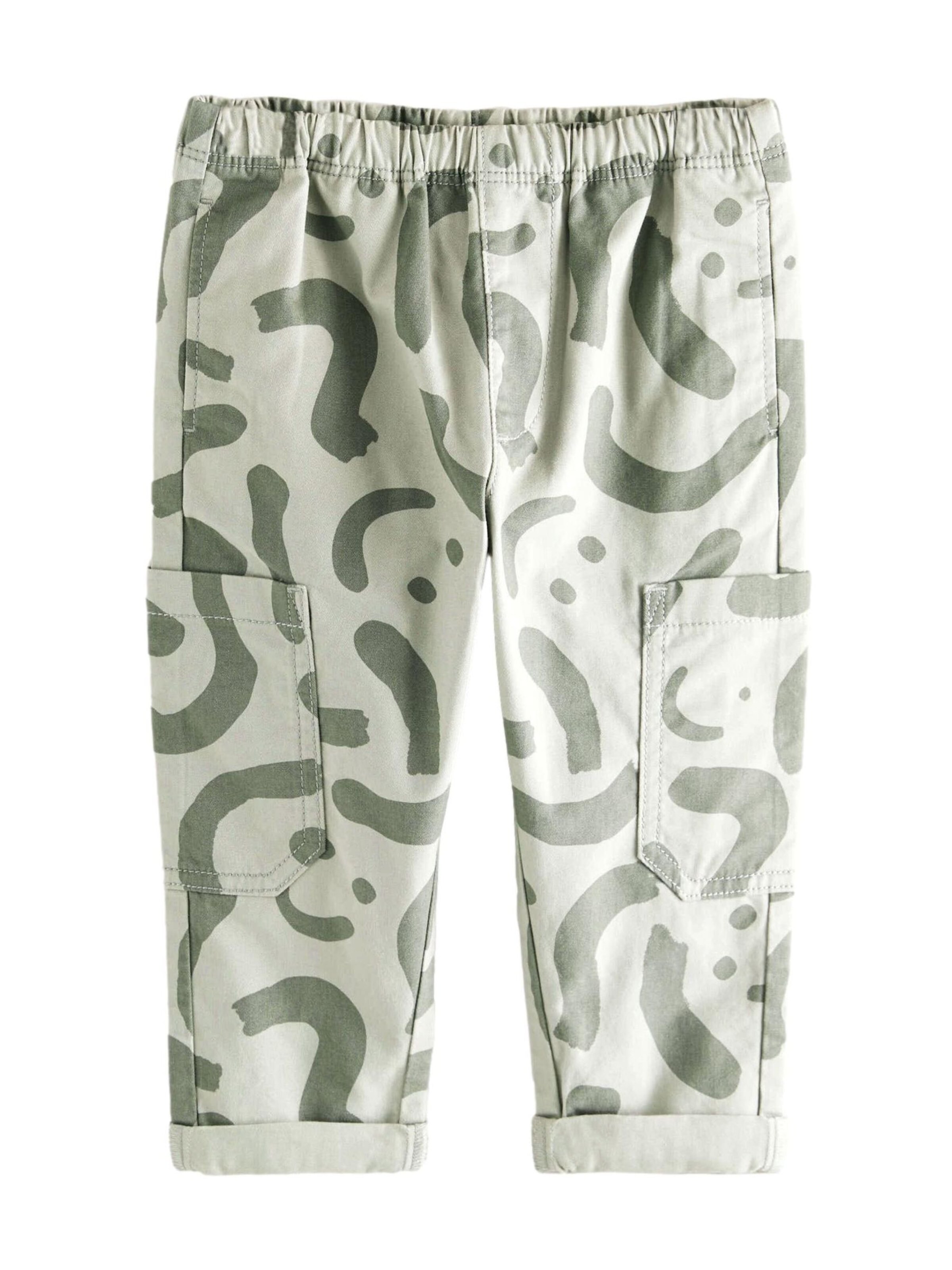 Next Loosefit Nadrág - zöld: elől