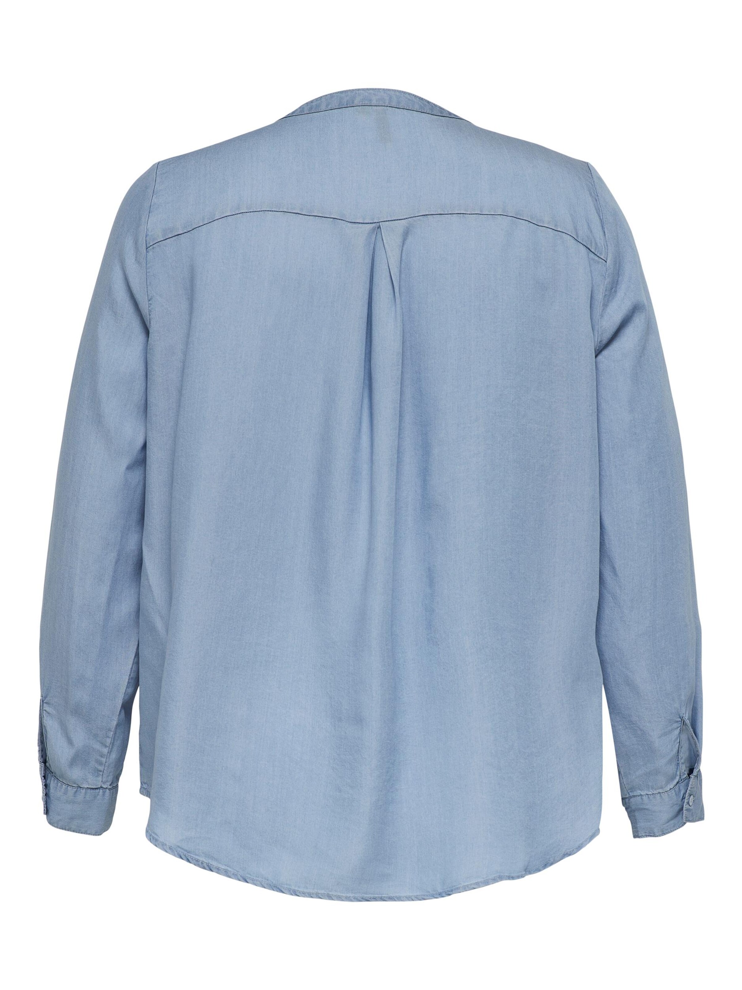 ONLY Carmakoma Blúz 'Ema' - kék