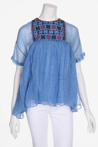 Manoush Bluse S in Blau: predná strana