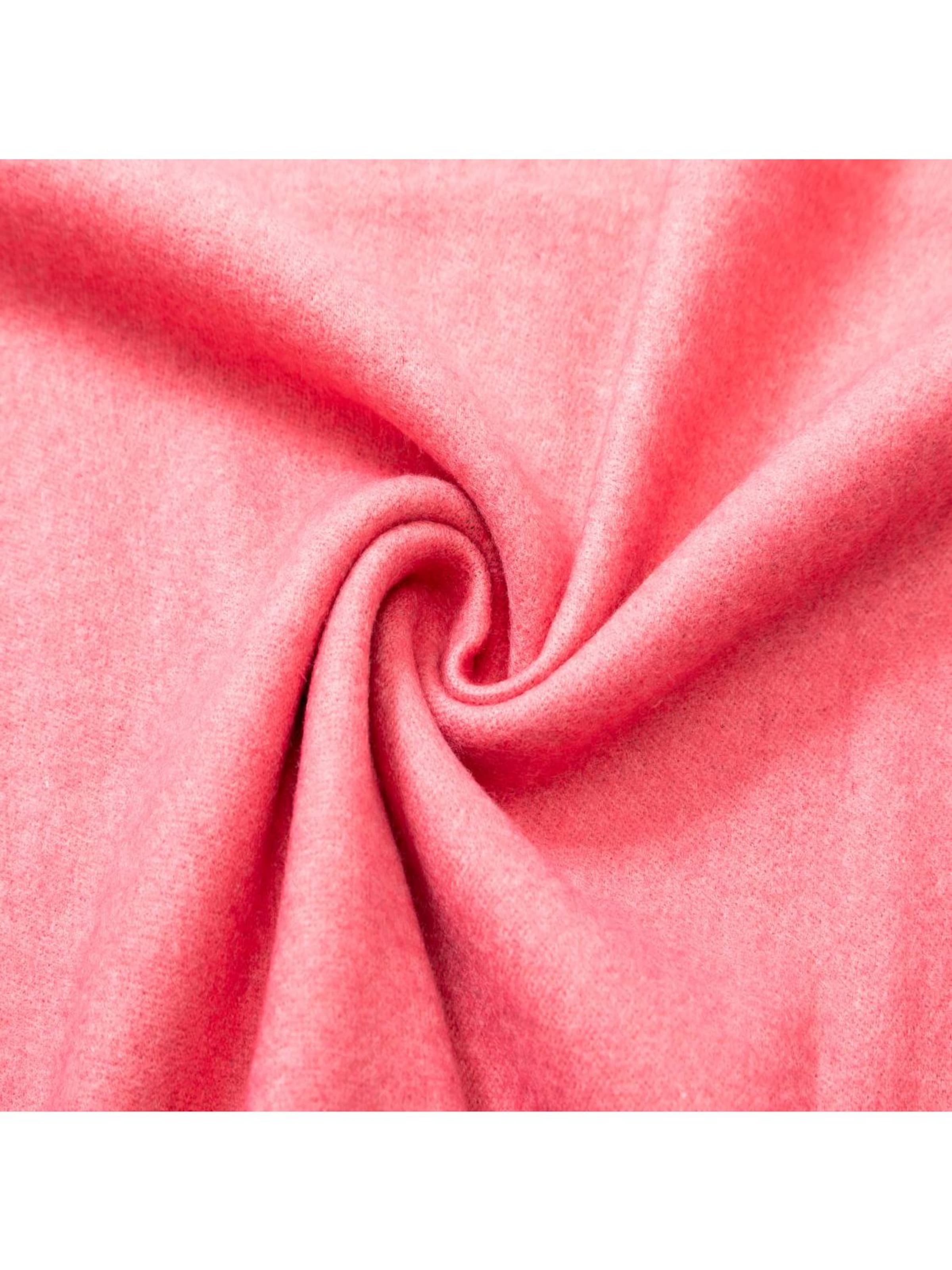 Écharpe 'Écharpe en cachemire rose Recto-Verso' alberto cabale en rose