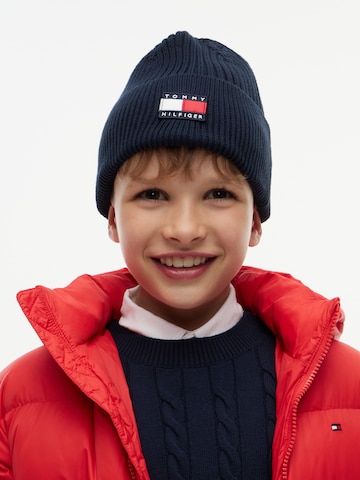 TOMMY HILFIGER Čiapky 'HERITAGE' - Modrá