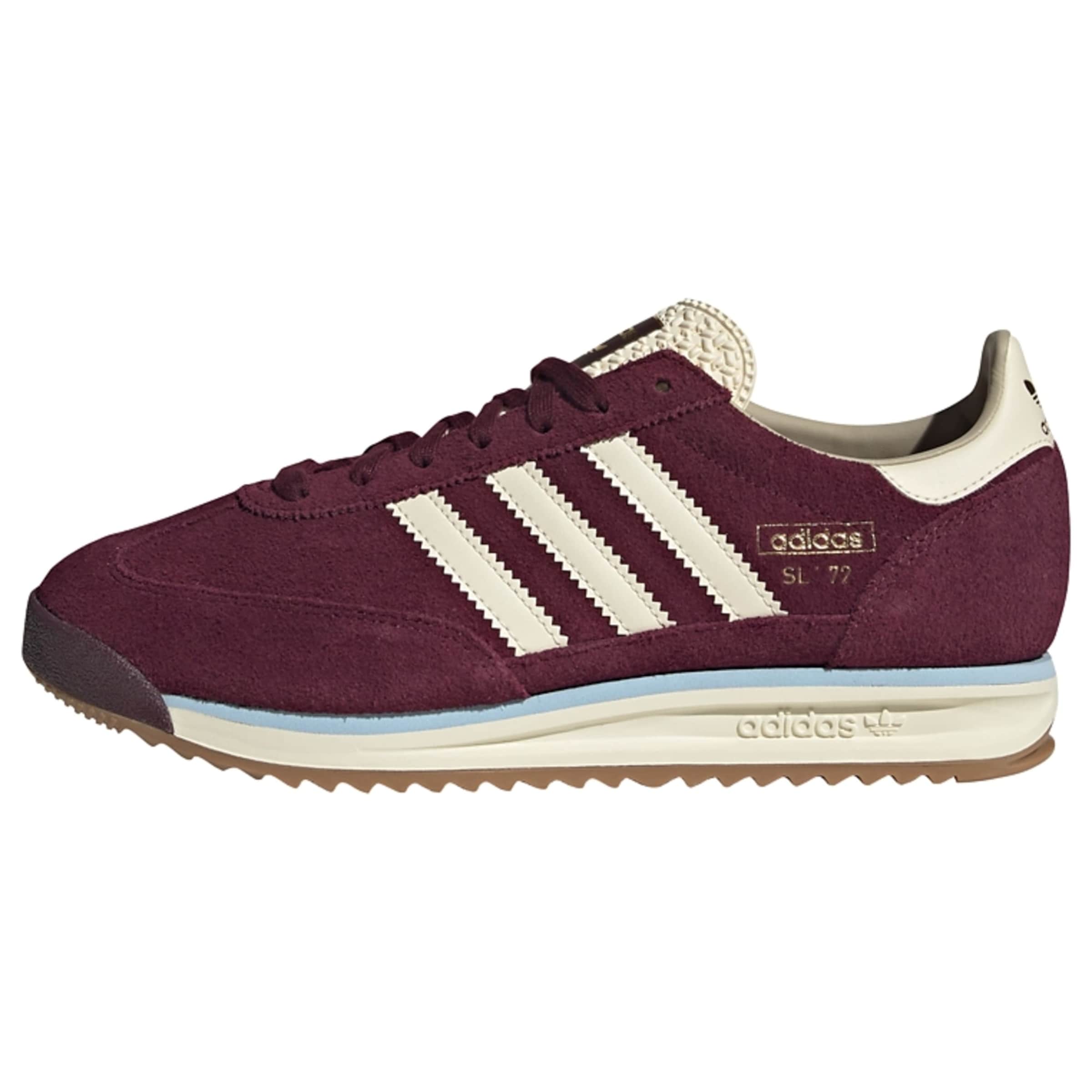 ADIDAS ORIGINALS - Sapatilhas baixas 'SL 72' em vermelho: frente