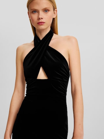 Bershka Kleid in Schwarz