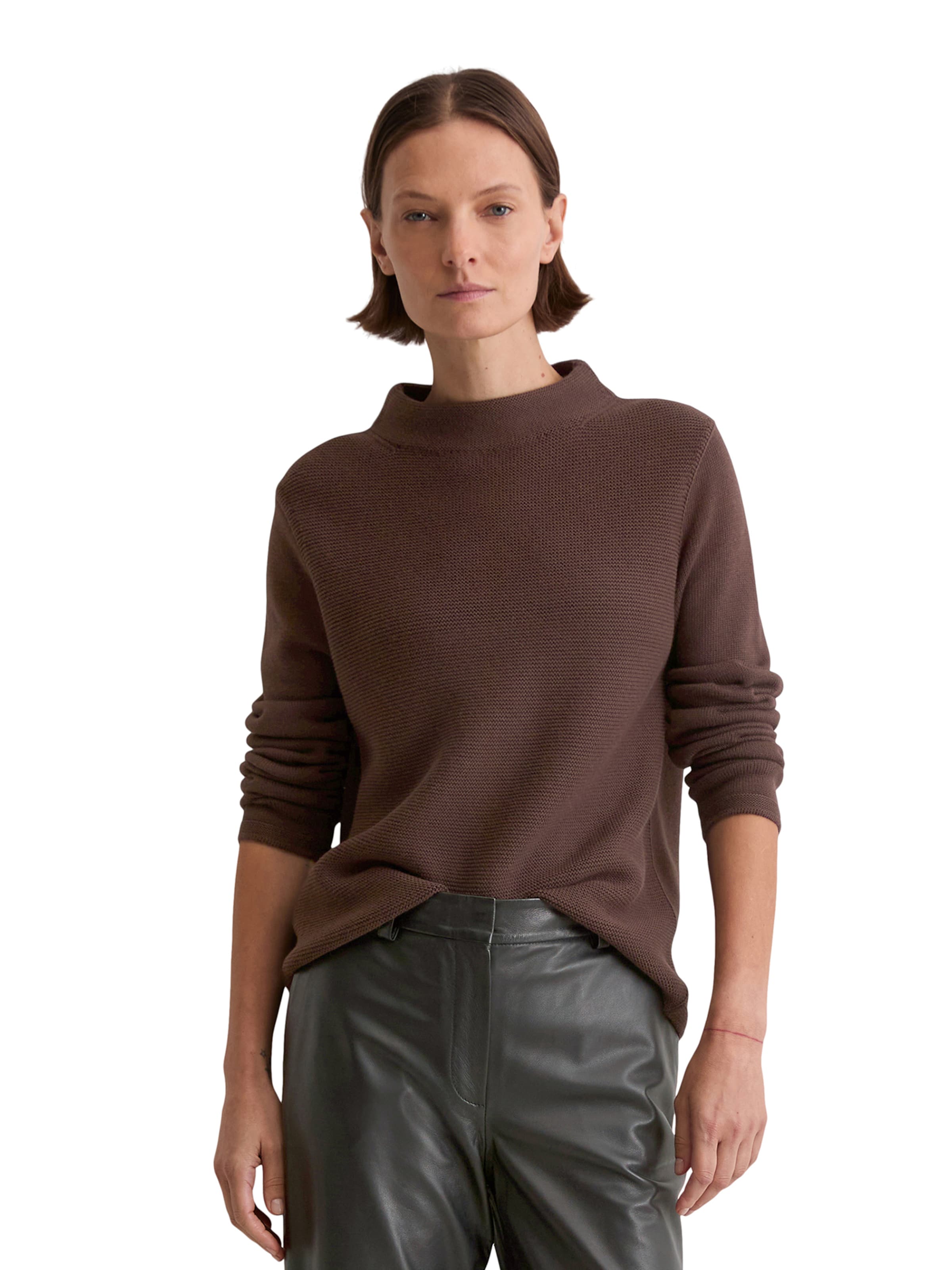 Marc O'Polo Sweater in Brown: front