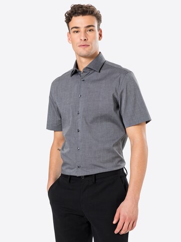 Coupe regular Chemise SEIDENSTICKER en gris : devant