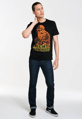 LOGOSHIRT T-Shirt 'A Star Wars Story' in Schwarz