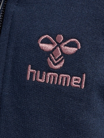 Hummel Zip-Up Hoodie 'AIDAN' in Blue