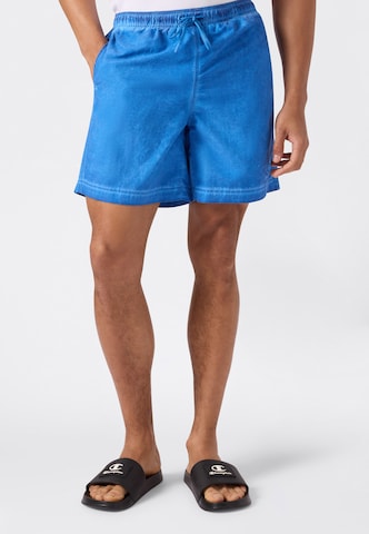 Champion Badeshorts in Blau: Vorderseite