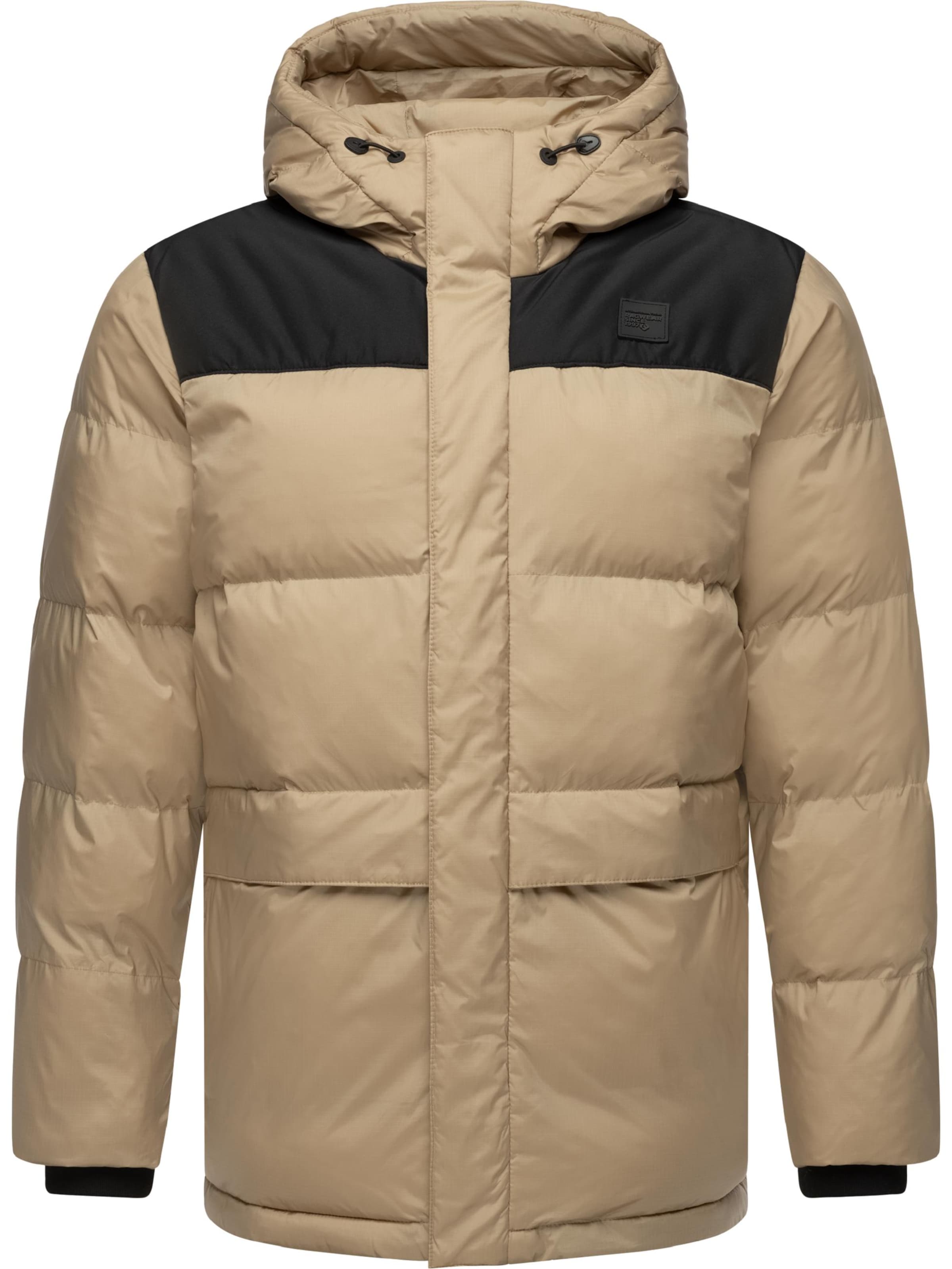 Ragwear Winter jacket 'Mikkesh' in Grey: front