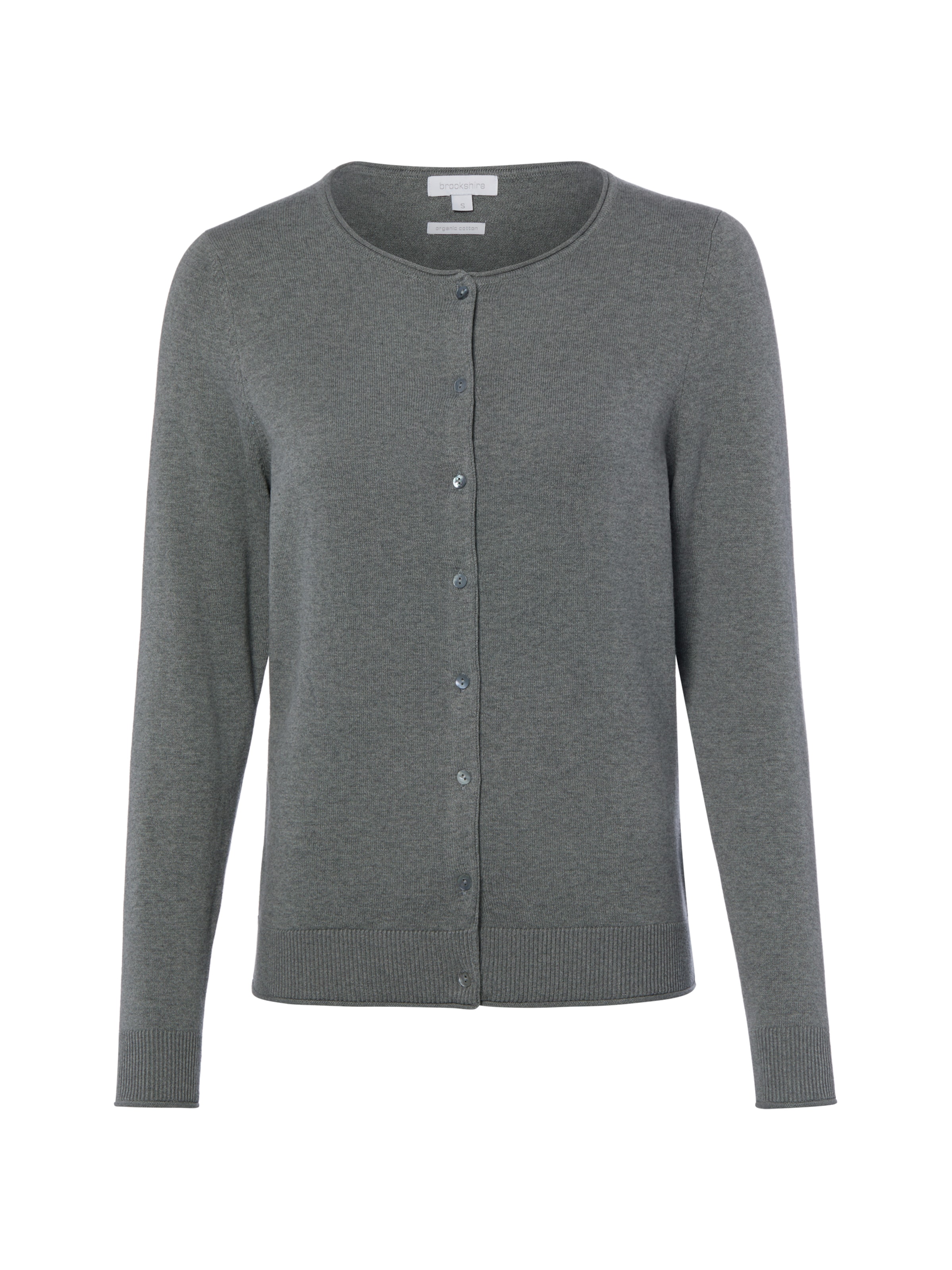 Cardigan Brookshire en gris : devant