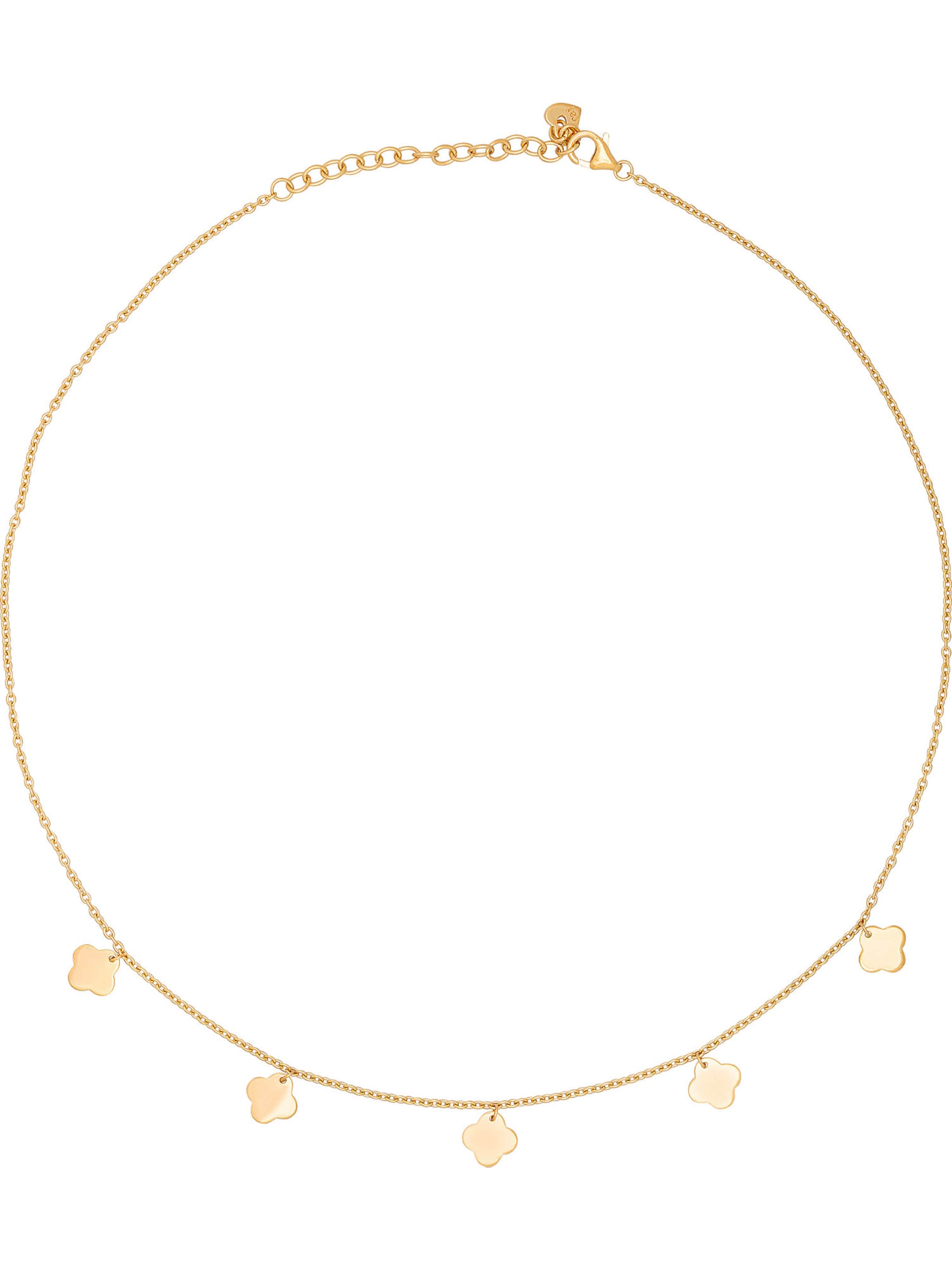 Chaîne caï en or : devant