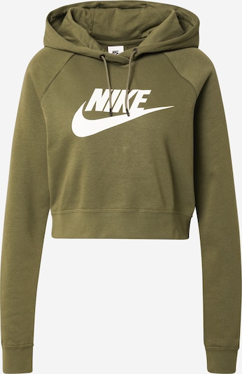 Nike Sportswear Sweatshirt in Olive / White, Item view
