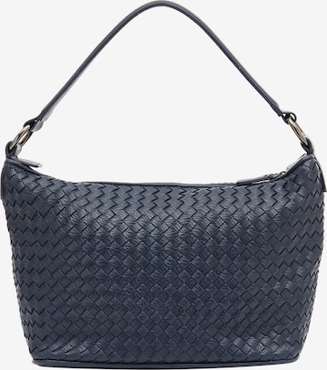 Usha - Bolso de hombro en azul: frente