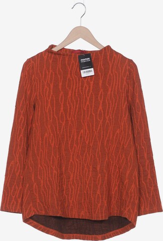 Vetono Sweatshirt & Zip-Up Hoodie in S in Orange: front