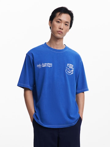 Desigual Naples T-shirt in Blau: Vorderseite