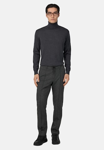 Boggi Milano Regular Hose 'B Jersey' in Grau