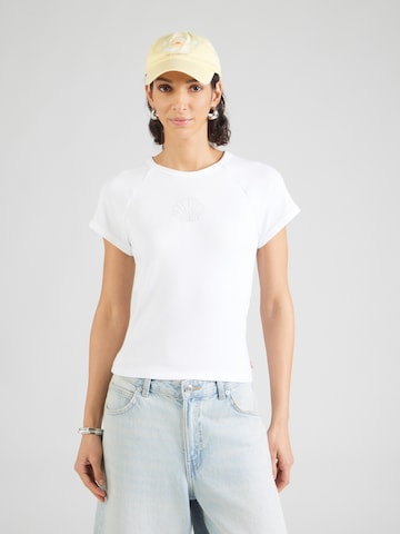 LEVI'S ® Μπλουζάκι 'RILEY' σε λευκό: μπροστά