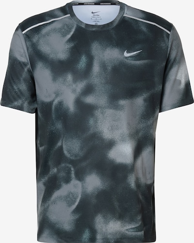 Maglia funzionale 'Miler' in S NIKE di colore grigio / giada / nero, Visualizzazione prodotti