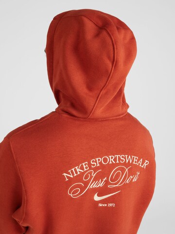 oranžs Nike Sportswear Sportisks džemperis