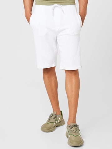 UNITED COLORS OF BENETTON Pants in White: front