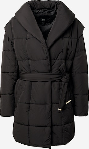 River Island Winter jacket in Black: front