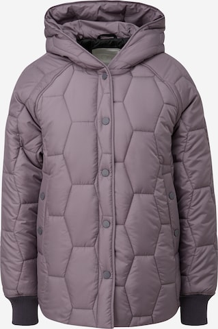 Veste d’hiver QS en violet : devant