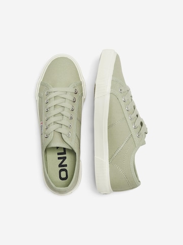 ONLY Sneaker low 'Nicola' i grøn