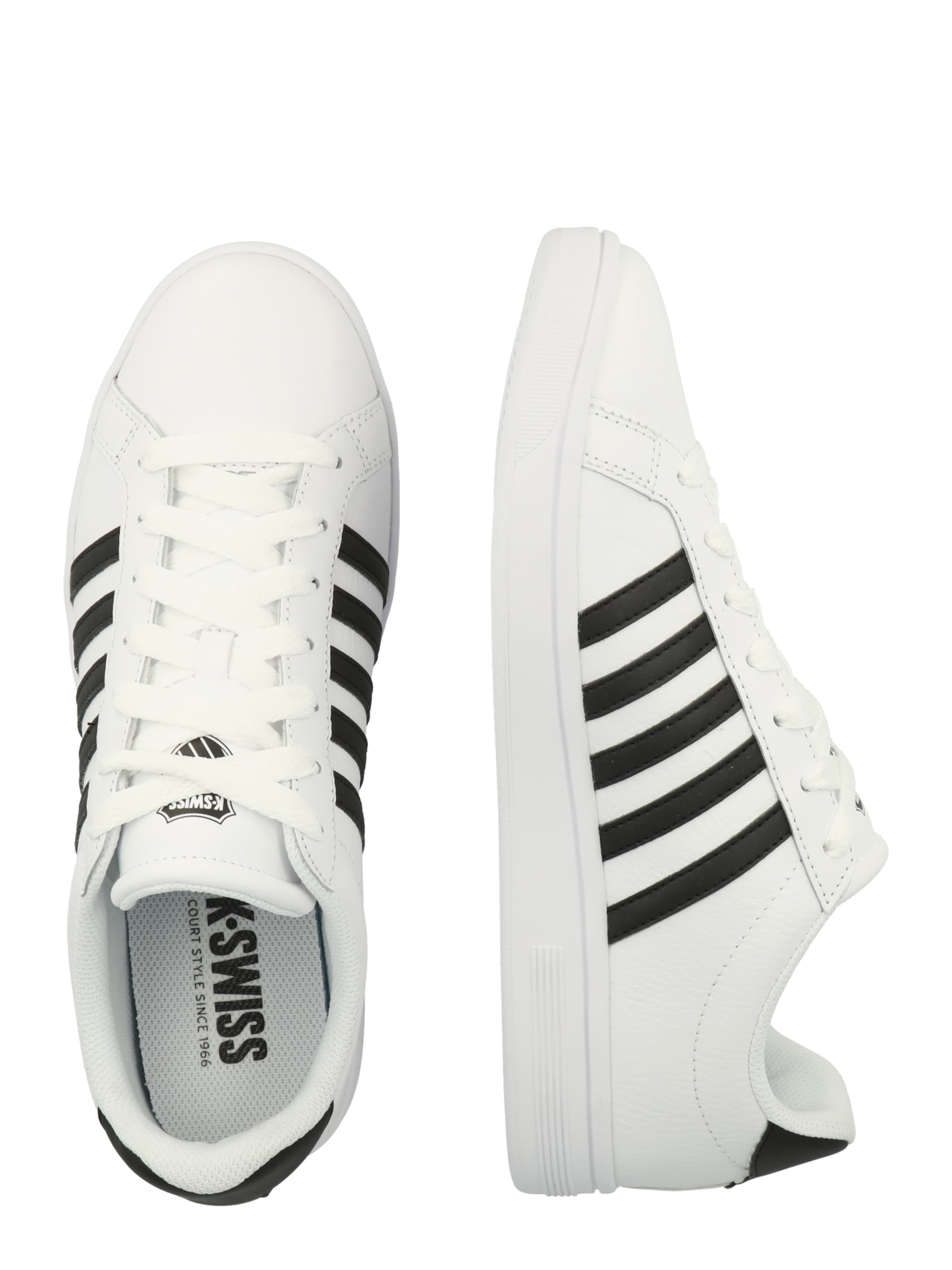 K-SWISS - Sapatilhas baixas 'Court Tiebreak' em branco