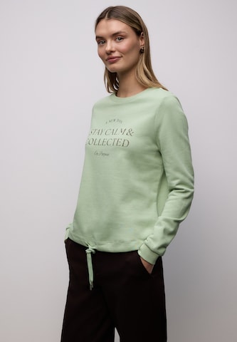 STREET ONE Sweatshirt in Green