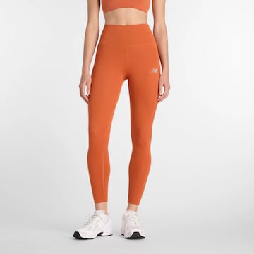 Skinny Pantalon de sport 'Harmony' new balance en orange : devant