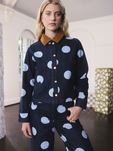 Cath Kidston Prechodná bunda - Modrá: predná strana